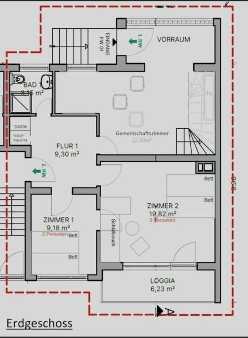 Duplex Apartment Ullstein- 4 Bedrooms, 2 Bathrooms, Living Room, 2 Parking Spaces, Boxspringbeds, Family & Business Apartment! ベルリン エクステリア 写真