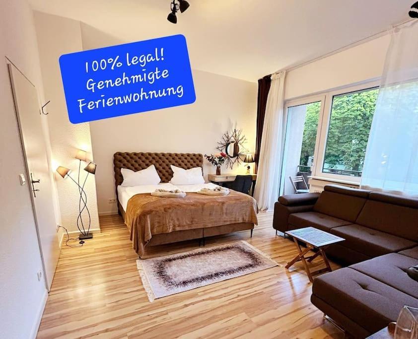 Duplex Apartment Ullstein- 4 Bedrooms, 2 Bathrooms, Living Room, 2 Parking Spaces, Boxspringbeds, Family & Business Apartment! ベルリン エクステリア 写真